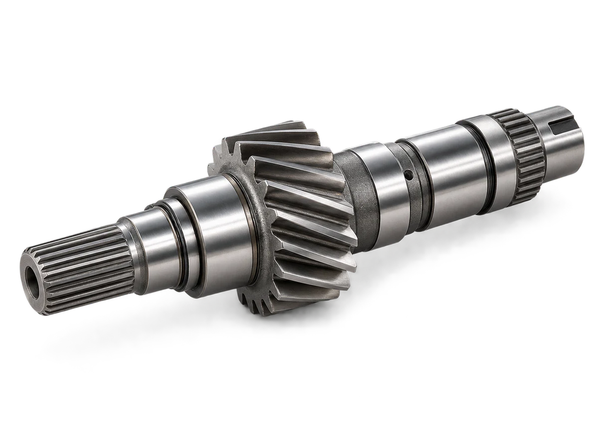 A precision transmission gear shaft